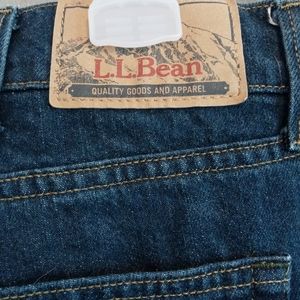 Mens L.L. Bean blue jeans